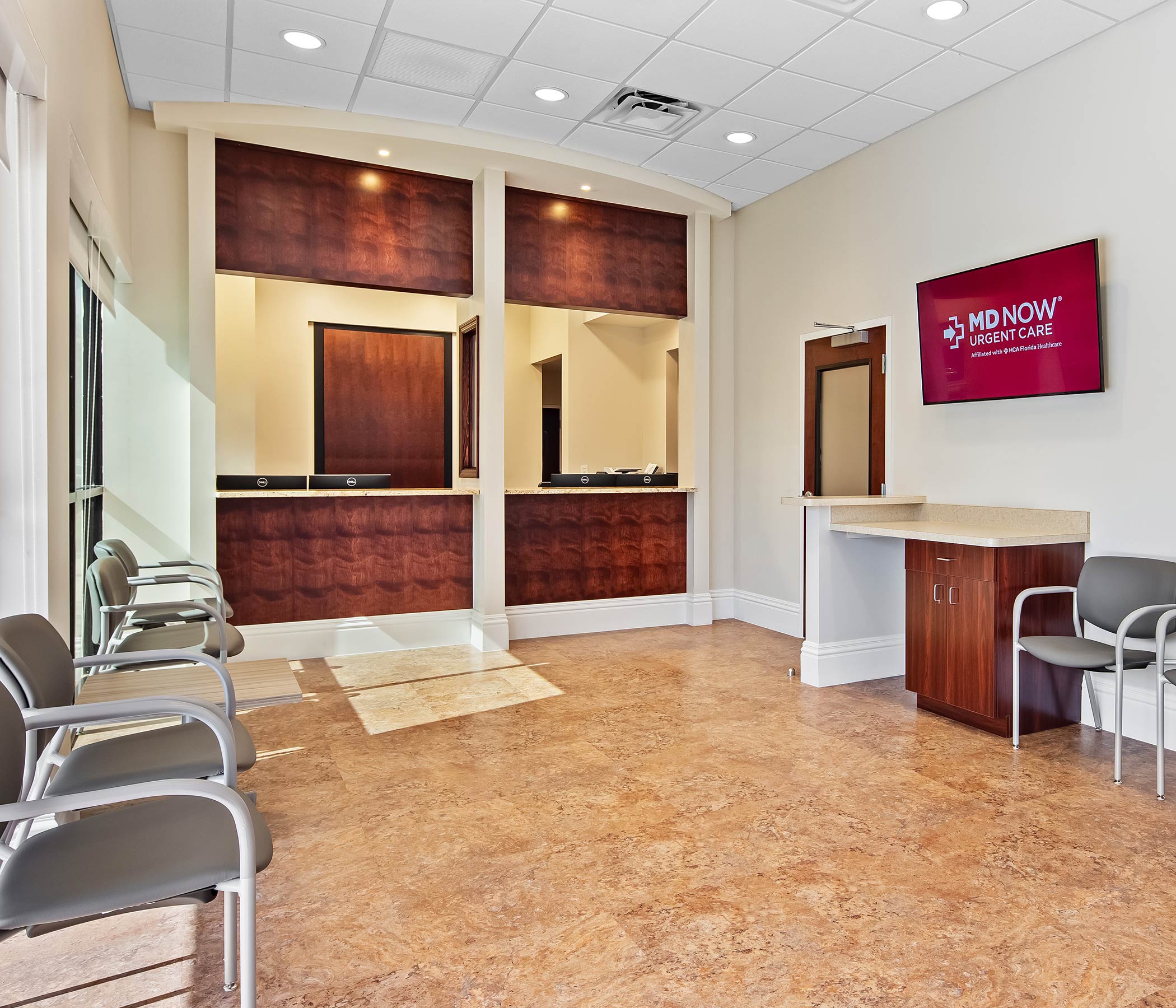 MD Now Urgent Care, No Appt. Necessary, walk ins welcome.